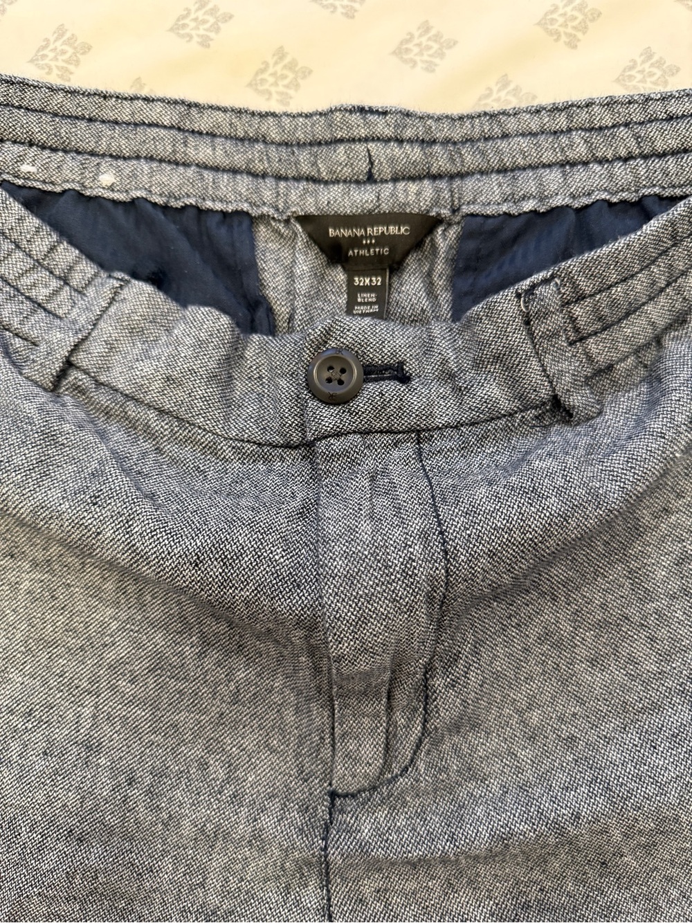 BR Athletic Fit Linen Blend Pant - Picture 5 of 5